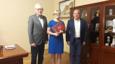 podziękowanie dla pracownika